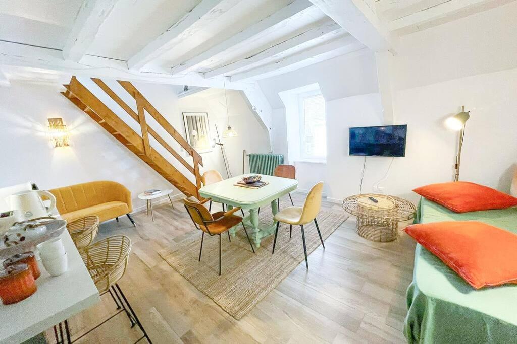 Appartement Moonrise - Plage 50M - Rue Gratuite Saint-Malo Eksteriør billede