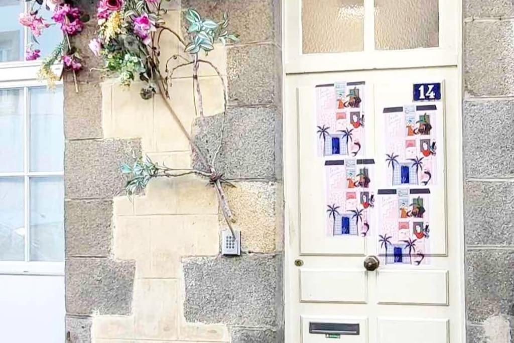 Appartement Moonrise - Plage 50M - Rue Gratuite Saint-Malo Eksteriør billede